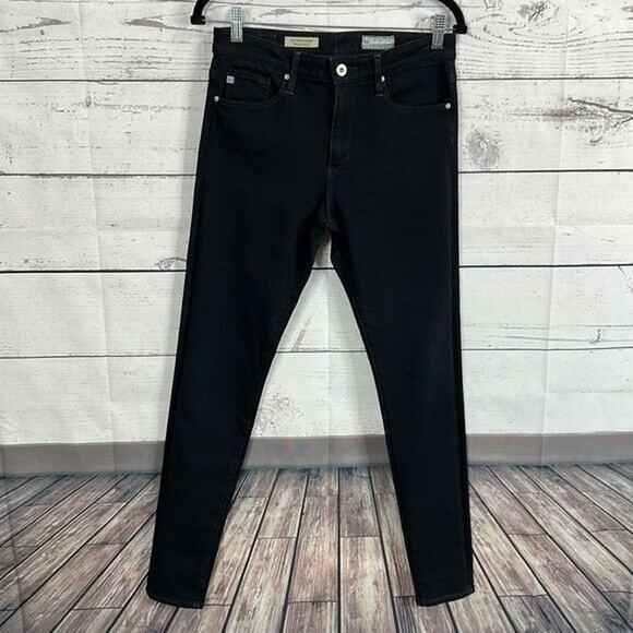 AG Adriano Goldschmied Jeans Womens 27 Blue Farrah High Rise Skinny 360 Contour - Picture 1 of 11